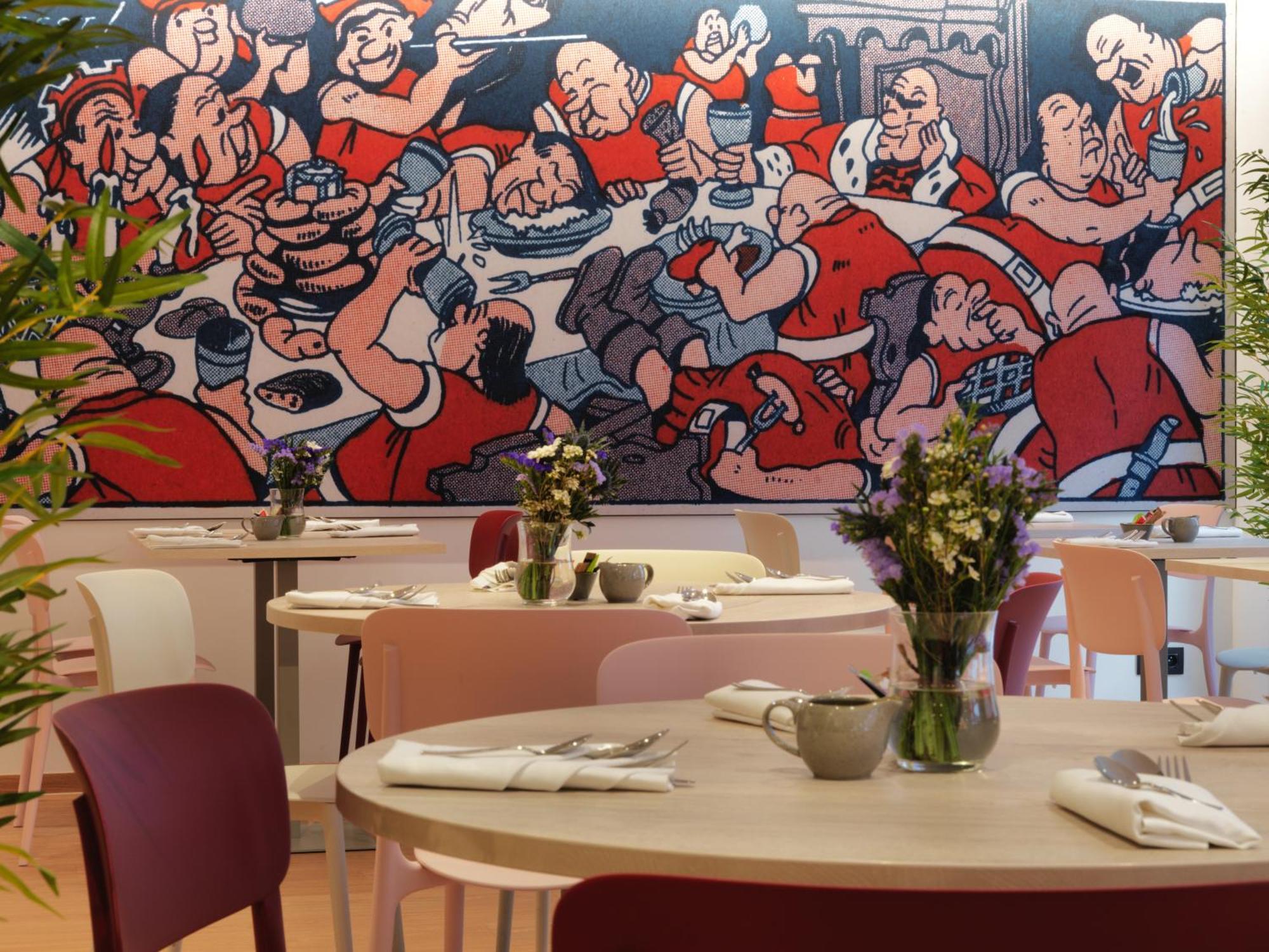 Comic Art Hotel Gandawa Zewnętrze zdjęcie
