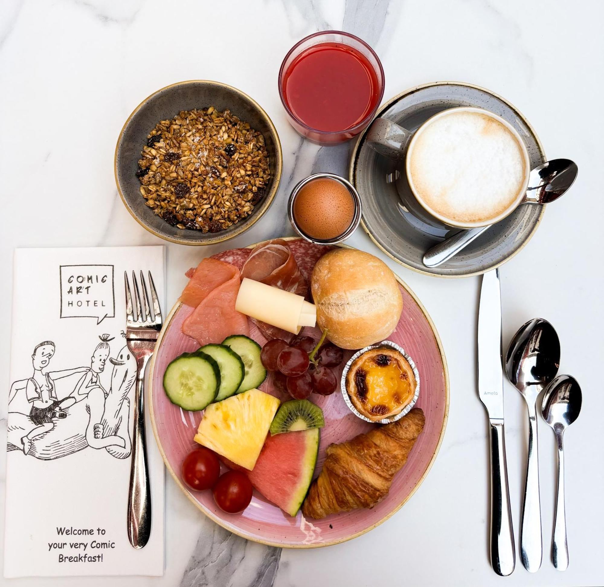 Comic Art Hotel Gandawa Zewnętrze zdjęcie